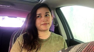 Busty amateur teen outdoor hardcore action with cum