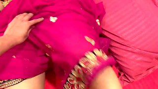 Indian desi VVIP rich lady owner\u2019s pussy fucked by her Besharam young boy maid at her own house with clear hindi conversation.