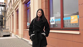 Nicole Black enjoys sex with her long-haired boyfriend