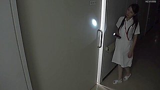 Nurse Doing Her Job Holds On To Her Patients Erection - .2