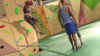 Taboo University - Bouldering with Cute Red Head and Blind College Girl