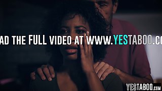 Ebony mature model squirts on wife knob