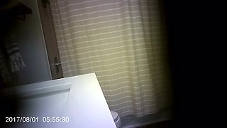 Sister Caught Getting In Shower After Workout