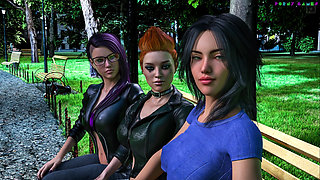 MILFs of Sunville by L7team - Group Sex and Anal Creampie 74