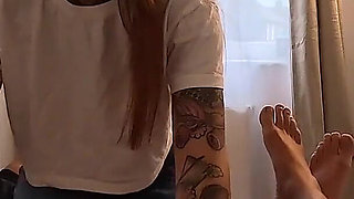 Hot Bi Threesome Pegging with Hot Bi Threesome Pegging with Creampie!!