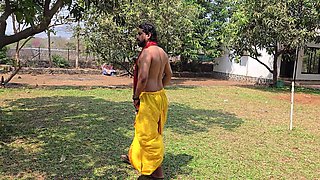 Indian Pandit Fucked Bhabhi's Pussy and Ass