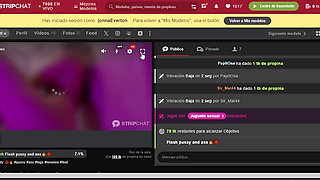 18-year-old Blonde Latina Wants to Be Fucked and Seduces Her Audience in a Tiktok Live