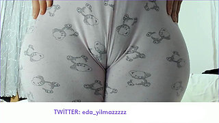 Camel Toe- Masturbation in Pajamas- Turkish Porn- Turkish MILF