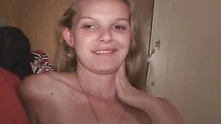 Prison Stories Whore Cute Blonde Saggy Titty Momma Sucks Dick, you fucking prick!