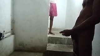 Bhai ne chodha jab use bathroom me muth marte pakri . Mota lund bur me dal kar pel diya