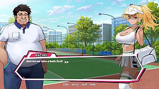 Tennis coach, adult game, hentai visual novel