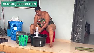 BBC Blowjob From African BBW Wife Homemade Sunday Morning