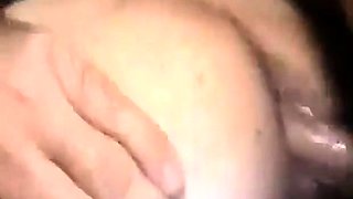 Bareback Black Amateur Takes Thick Sticky Cream Pie