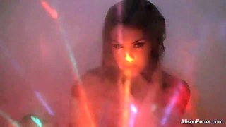 Behind the scenes with beautiful brunette Alison Tyler