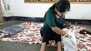 Hot Indian Village Girl Fucking Her Husband in Homemade Room Sex - Desi Bhabhi Anal