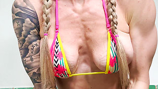 Candid Bikini Flexing with Mars Solo