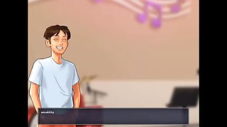 Desikuri69 Hot Stepmom Rides StepSon's Big Cock - Summertime Saga Hentai Part 7