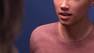 A Wife and Stepmother Awam Main Edition #8 Shopping Boobs Show