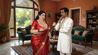 Desi Indian Shweta Bhabhi Having Sex at Office with Hindi Audio Animation Video