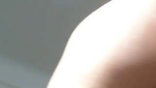 Four girls having fun on a brilliant summer day at home party