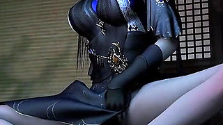 Goddess of Passion: Animated Curves in Motion - 3D Animation Hentai