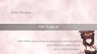 Petite Teen Submissive Deep Throat Swallows 2 Big Loads Rough