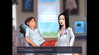 Summertime Saga Miss Okita Animation Collection part 32 Nude Sex Game Play 18+ Adult Game