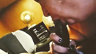 A college Teacher Sucking My Dick & Swallowing the Whole Load
