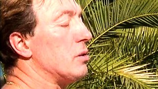 Sexy blonde teen blowjob and gangbanged then creampied