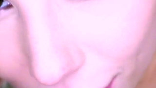 Aidra Fox POV blowjob and cum swallow