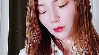 Sexy High Heels and Pantyhose Footjob Ending in Cum on Ass