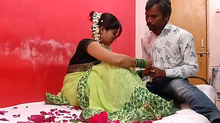 Indian woman and her husband are ready to have sex
