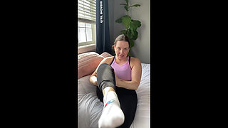 I Want to Show You My Dirty Stinky Feet After the Gym