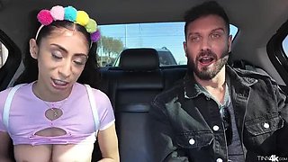 Petite Latina Sona Bella Takes Big Cock Home for a Wild Ride