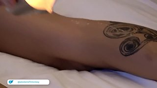 Exotic Coco Bae voluptuous oil massage turns crazy mutual hand job italiano Big Cock facial cumshot – benefit monkey