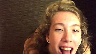 Wife Slurps BBC Swallows Cum