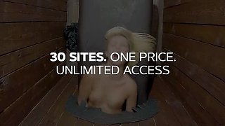 Horny 18 Year Old Czech Student Girl Gives Blowjob Outdoor