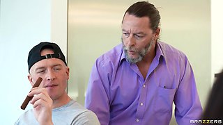 Two Sides To One Slut With Zac Wild, Jasmine Sherni, The Dan Dangler - Brazzers