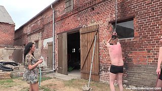 Punished in a rough way