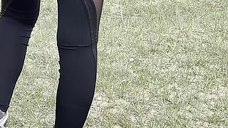 Public Pissing Compilation in Nature! Car Trip! POV!