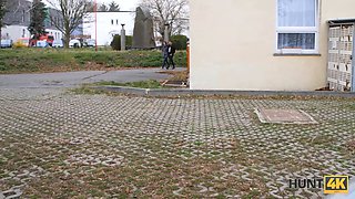Hunt4k. yummy snatch is fucked but bf is sated with the car