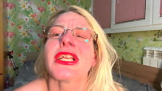 Stepmommy Beg Her Step Stepson for Suck Him Cock and Get Punished