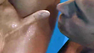 Erotic Palette. Anal Tension in Blue.