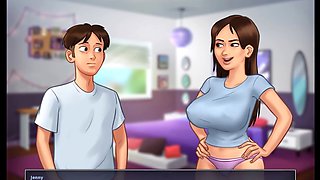 Hot schoolgirl with amazing tits and a nice ass