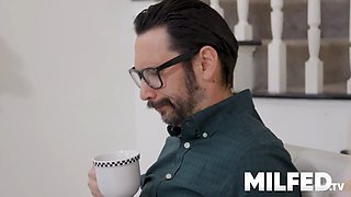 Hot milf step mummy Brandi Love having a cruel climax