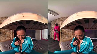 Sex Survive Mode With Asian May Thai As SQUID GAME VR Porn