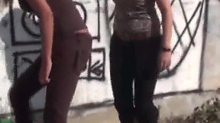Kicking a Horny Guy in the Street