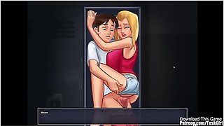 My Collage Friend Wants To Fuck Her In The Collage Inside Of My Locker - Summertime Saga Game Play