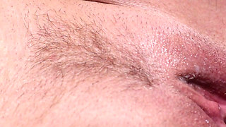He Couldnt Hold It Any Longer, Close-up Slowmotion