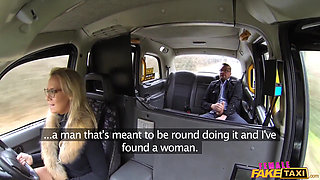 Female Fake Taxi - Hot Blonde Sucks and Fucks Her Fare